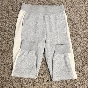 Puma Light Grey Track Pants